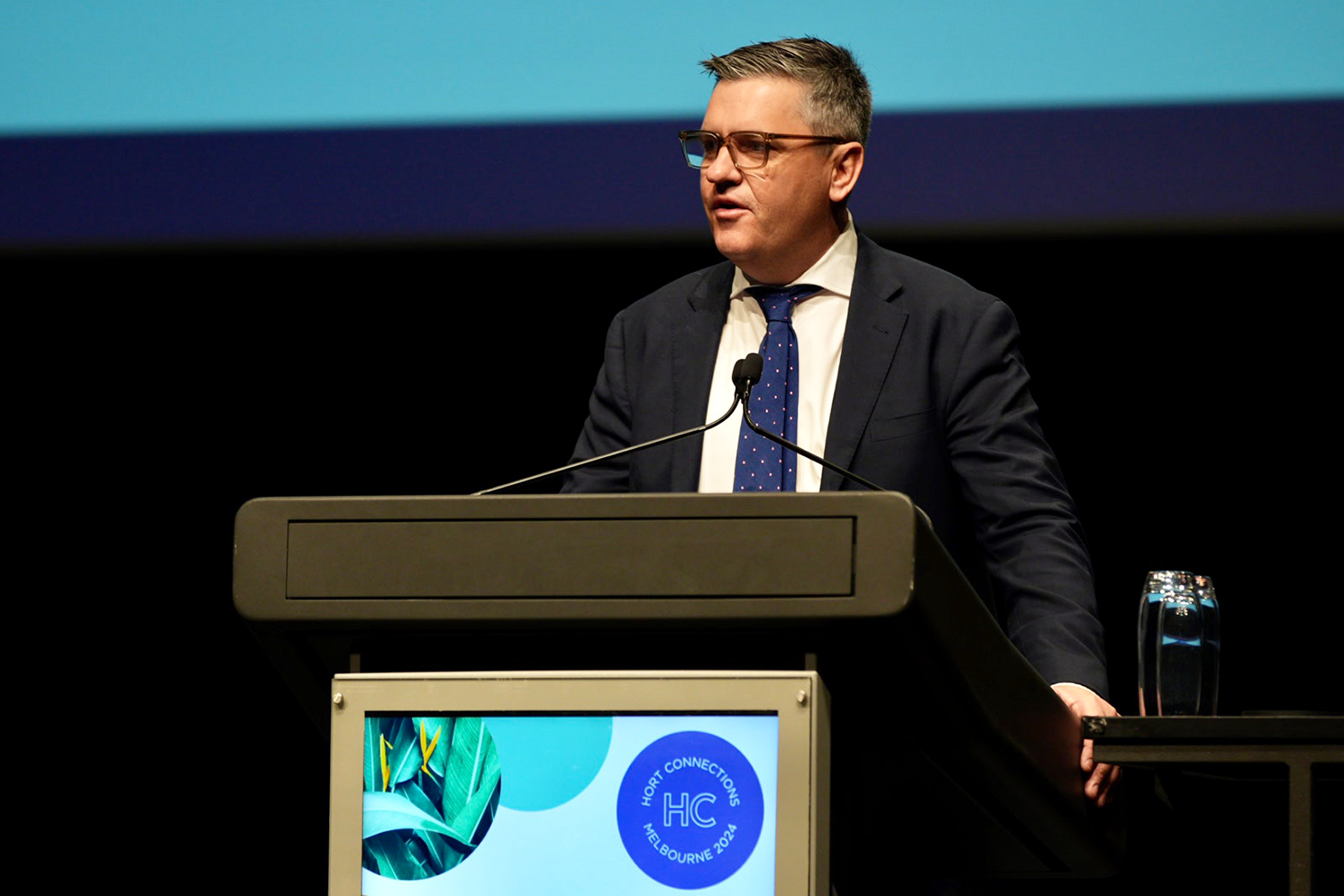 brett-frontiers-vc Brett Fifield CEO Hort Innovation speaking at Hort Connections